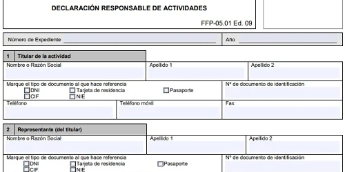 licencia apertura con declaración responsable Málaga